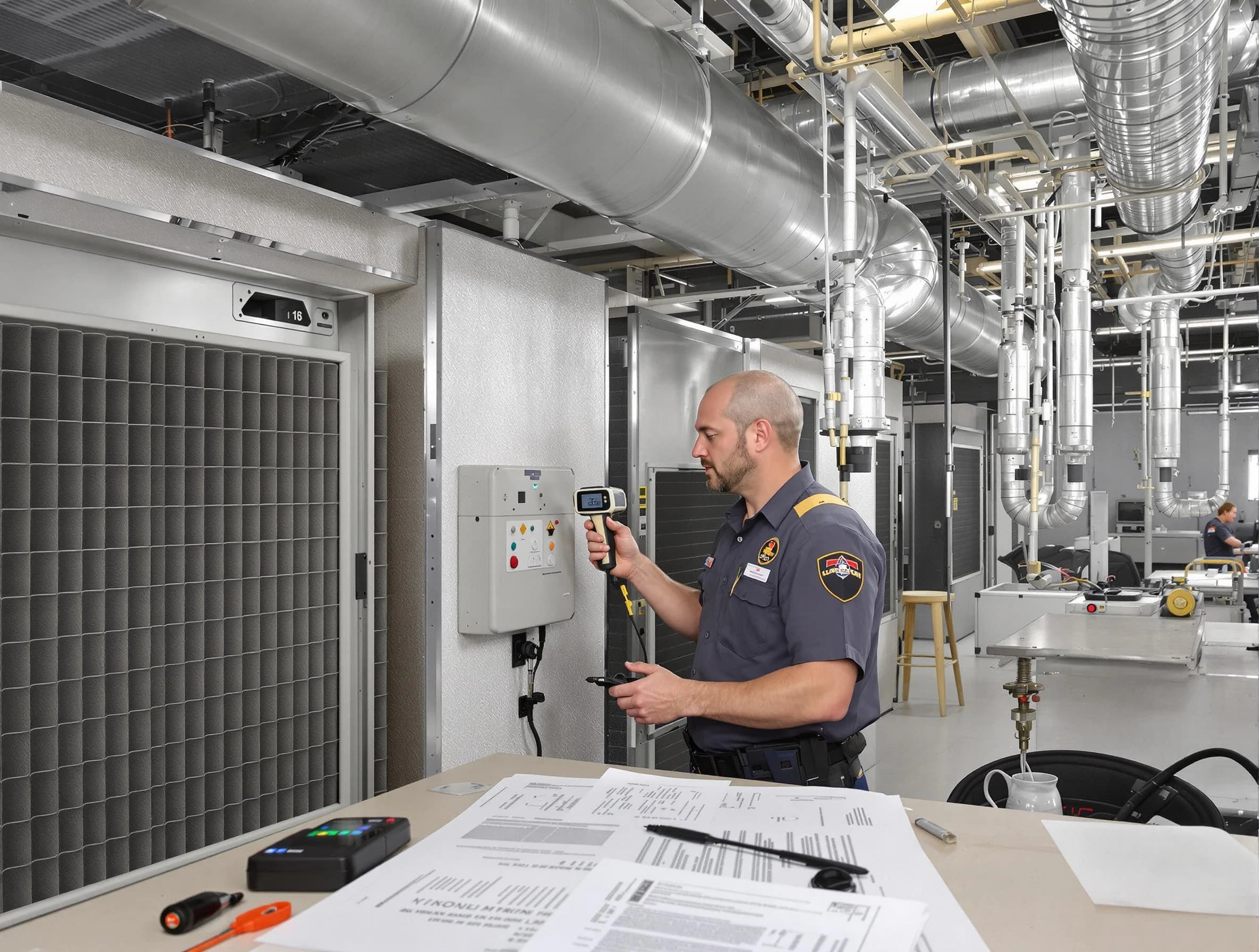 Professional filter system inspection by Argo Air Duct Cleaning in Argo