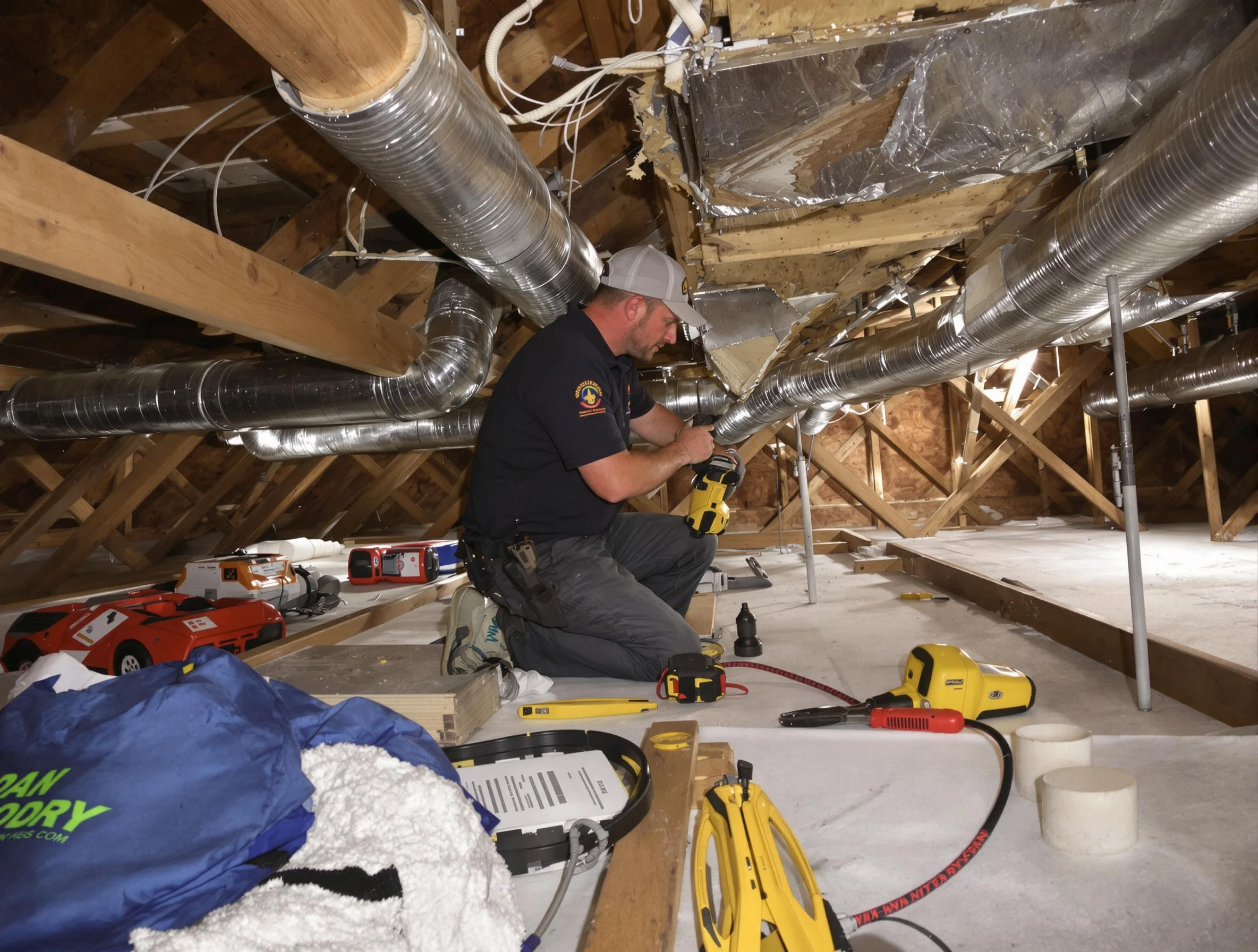 Professional air duct repair by Argo Air Duct Cleaning in Argo
