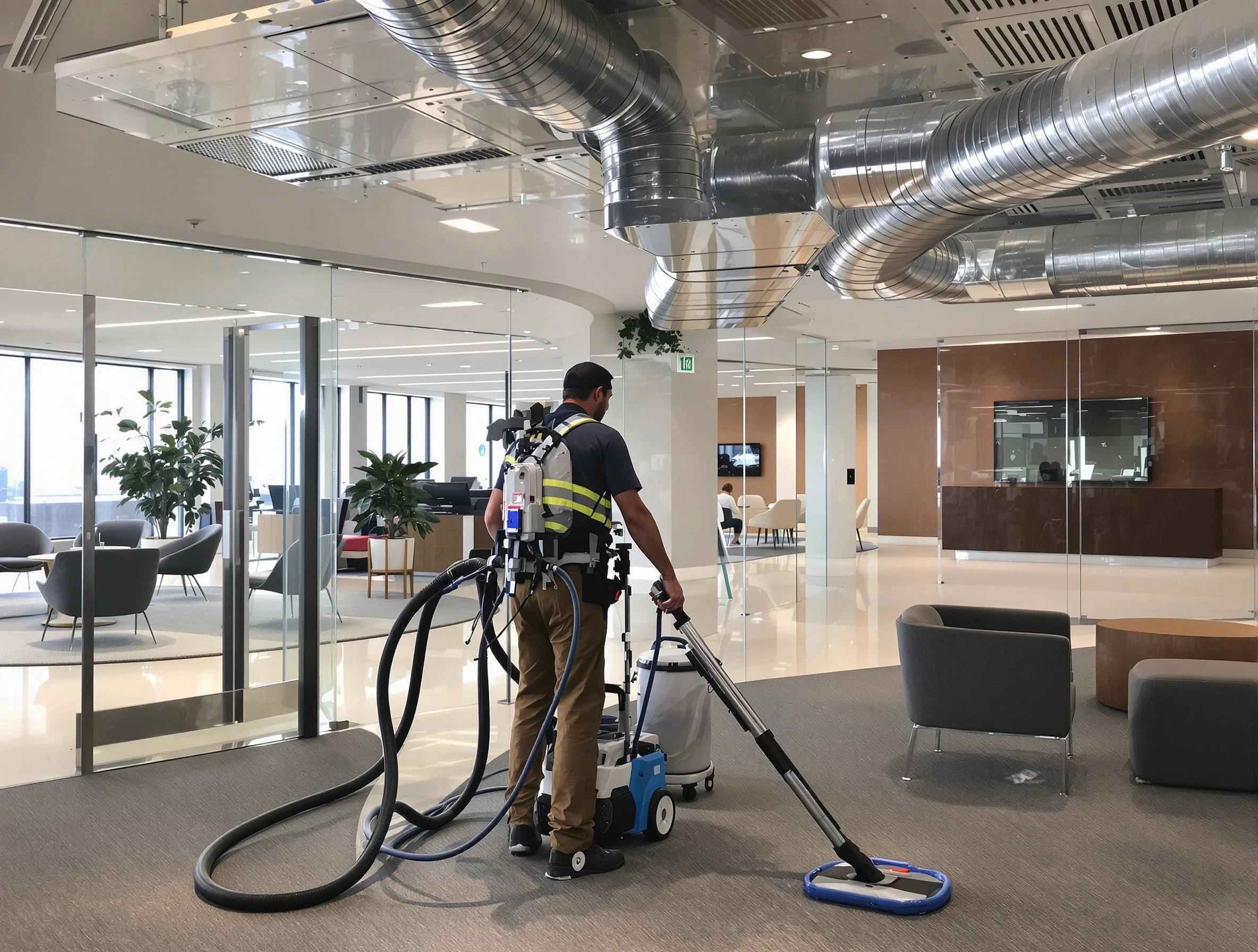 Commercial duct cleaning service by Argo Air Duct Cleaning in Argo